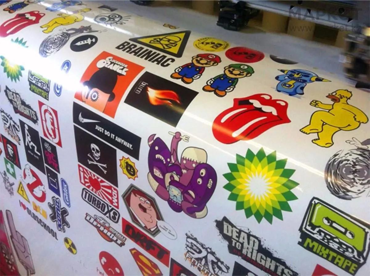 Kuşe Sticker